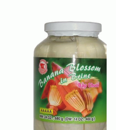 Pickled Banana Blossom 680g RD ปลีกล้วยดอง